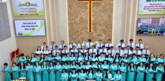 TP.HCM: Lễ Cảm tạ Chúa – Kỷ niệm 70 năm Thành lập Hội Thánh Tin Lành Tân Thuận