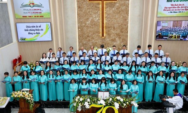 TP.HCM: Lễ Cảm tạ Chúa – Kỷ niệm 70 năm Thành lập Hội Thánh Tin Lành Tân Thuận