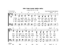 Bài hát: TÔN VINH DANH THIÊN CHÚA