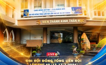 Thông Báo V/v: Truyền Hình Trực Tuyến Chương Trình Đại Hội Đồng Tổng Liên Hội – Lần Thứ 49