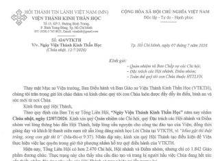 VTKTH – Thông Báo V/v Ngày Viện Thánh Kinh Thần Học