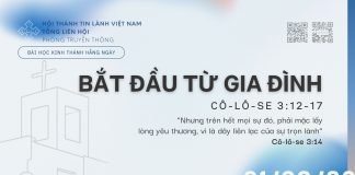 Bắt Đầu từ Gia Đình – 1/9/2026
