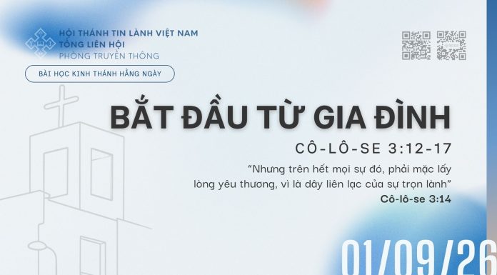 Bắt Đầu từ Gia Đình – 1/9/2026