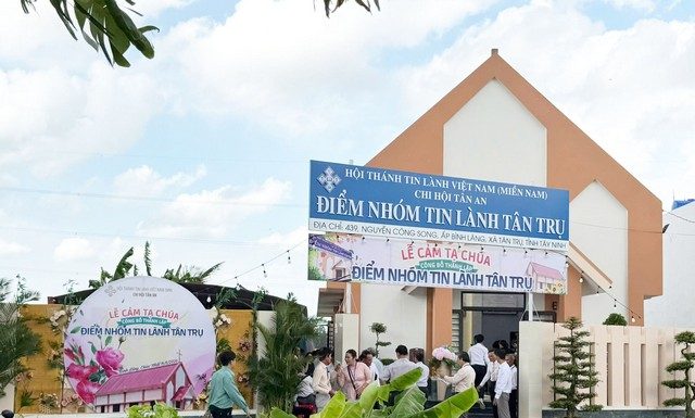 Tây Ninh: Thành lập Điểm Nhóm Tin Lành Tân Trụ