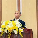 1. MS Nguyễn Hữu Bình rao giảng sứ điệp cảm tạ