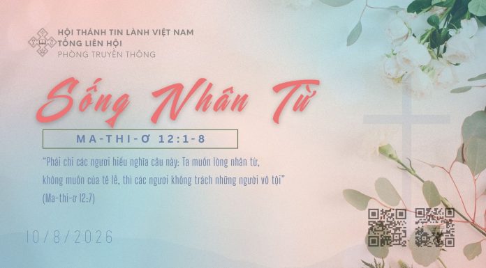 Sống Nhân Từ -10/8/2026
