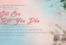 Gửi Con Rất Yêu Dấu – 14/8/2026