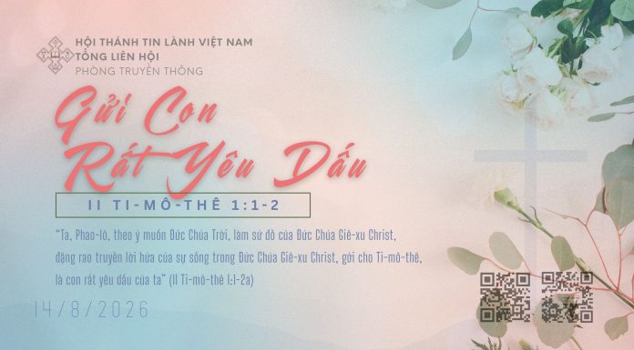 Gửi Con Rất Yêu Dấu – 14/8/2026