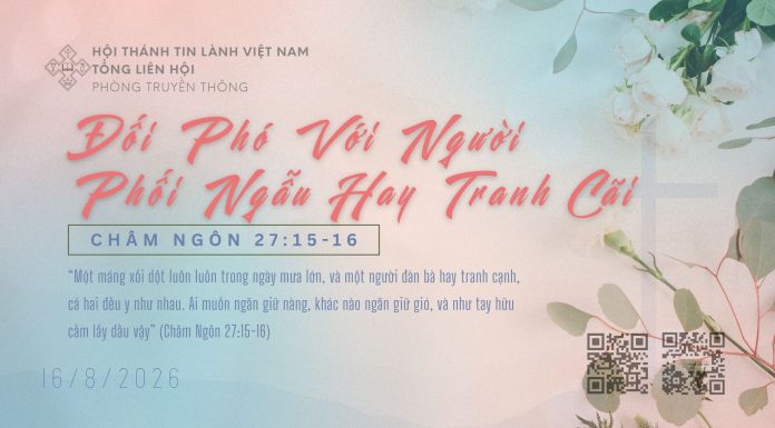 Đối Phó với Người Phối Ngẫu Hay Tranh Cãi – 16/8/2026