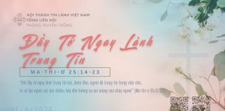 Đầy Tớ Ngay Lành Trung Tín – 17/8/2026