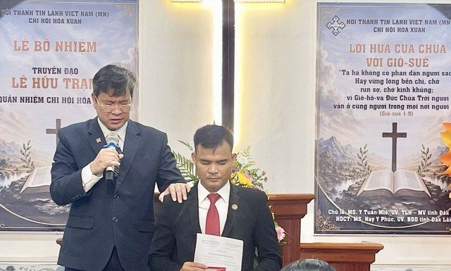 Đắk Lắk: Bổ nhiệm Quản nhiệm Chi Hội Hòa Xuân