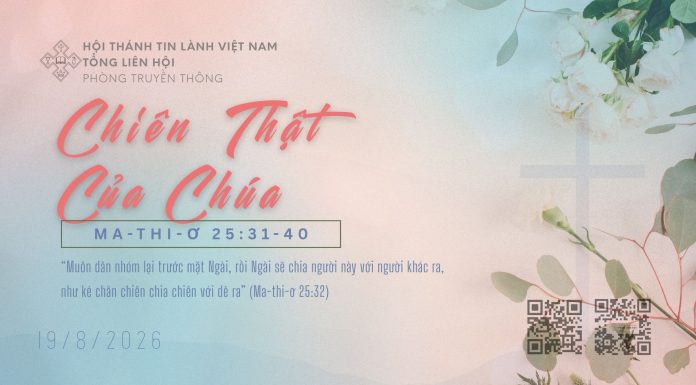 Chiên Thật của Chúa – 19/8/2026