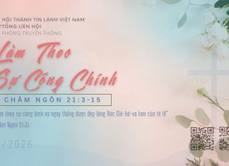 Làm Theo sự Công Chính – 2/8/2026