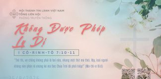 Không Được Phép Ly Dị – 25/8/2026