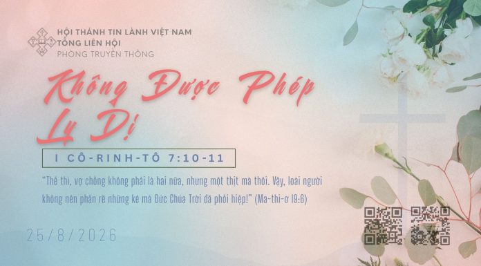 Không Được Phép Ly Dị – 25/8/2026