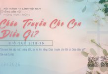 Chúa Truyền cho Con Điều Gì? – 27/8/2026