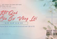 Kết Quả của sự Vâng Lời – 29/8/2026