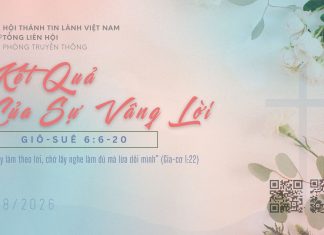 Kết Quả của sự Vâng Lời – 29/8/2026