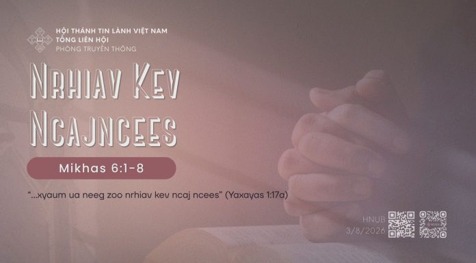 Nrhiav Kev Ncajncees – 3/8/2026