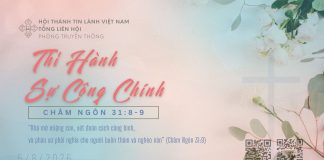 Thi Hành sự Công Chính – 5/8/2026