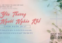 Yêu Thương Người Nghèo Khổ – 6/8/2026