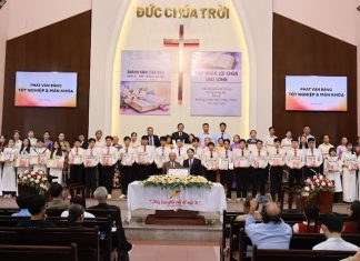 Tây Ninh: Bế giảng Thánh Kinh Căn Bản 2026 Trung tâm Long An