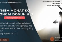 ‘Mêm Mơnat Kơ Bơngai Dơnuh Hin – 6/8/2026