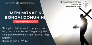 ‘Mêm Mơnat Kơ Bơngai Dơnuh Hin – 6/8/2026