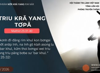 Triu Kră Yang Tơpă – 19/8/2026