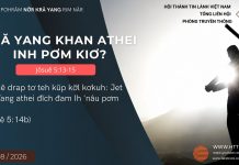 Kră Yang Khan Athei Inh Pơm Kiơ? – 27/8/2026