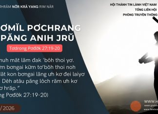 Kơmĭl Pơchrang păng Anih Jrŭ – 30/8/2026