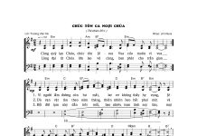 Bài hát: CHÚC TÔN CA NGỢI CHÚA