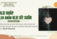 Klei Khăp leh anăn Klei Sĭt Suôr – 7/8/2026
