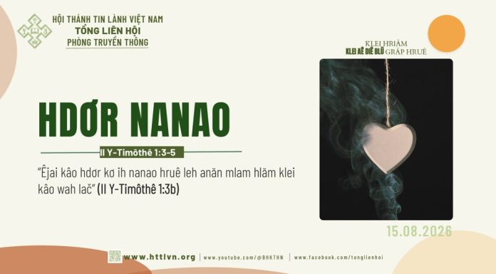Hdơr Nanao – 15/8/2026