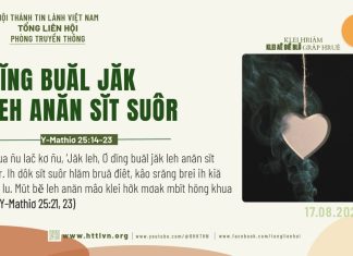 Dĭng BuăL Jăk Leh Anăn Sĭt Suôr – 17/8/2026