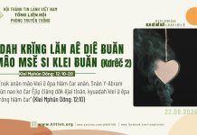 Tơdah Krĭng Lăn Aê Diê Ƀuăn Amâo Msĕ Si Klei Ƀuăn (Kdrêč 2) – 22/8/2026