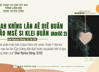 Tơdah Krĭng Lăn Aê Diê Ƀuăn Amâo Msĕ Si Klei Ƀuăn (Kdrêč 2) – 22/8/2026