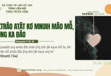 Ktrâo Atăt Kơ Mnuih Mâo Mô̆, Ung Ka Đăo – 26/8/2026