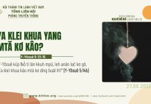 Ya Klei Khua Yang Mtă Kơ Kâo? – 27/8/2026