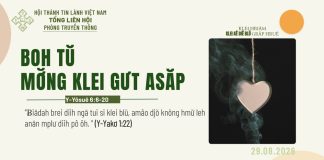 Boh Tŭ Mơ̆ng Klei Gưt Asăp – 29/8/2026