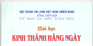 UB.CĐGD: GIỚI THIỆU KINH THÁNH HẰNG NGÀY QUÝ 4/2026