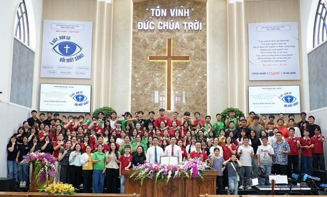 TP. HCM: Bồi linh – Họp bạn Thiếu niên tại Nhà thờ Tin Lành Tân Thuận