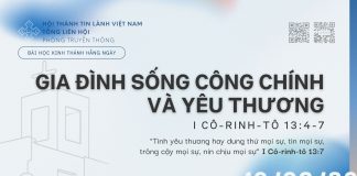 Gia Đình Sống Công Chính và Yêu Thương – 10/9/2026