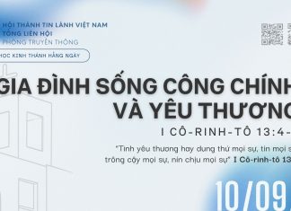Gia Đình Sống Công Chính và Yêu Thương – 10/9/2026