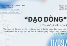 “Đạo Dòng” – 11/9/2026