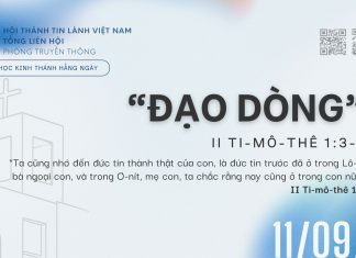 “Đạo Dòng” – 11/9/2026