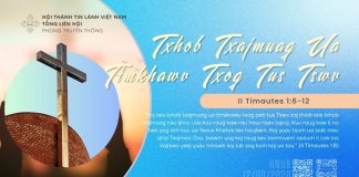 Txhob Txajmuag Ua Timkhawv Txog Tus Tswv – 12/9/2026