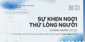 Sự Khen Ngợi Thử Lòng Người – 13/9/2026