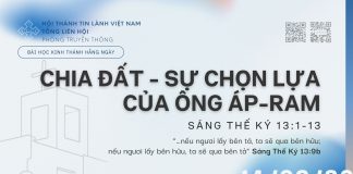 Chia Đất – Sự Chọn Lựa của Ông Áp-ram – 14/9/2026