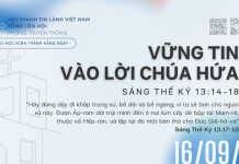 Vững Tin vào Lời Chúa Hứa – 16/9/2026